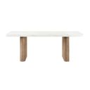 D2504 Dining Table In White and Grey