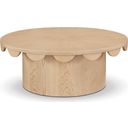 The appearance of Dahlia Oak Veneer Coffee Table In Natural designed by Meridian in the modern / contemporary interior design. This natural piece of furniture  was selected by 1StopBedrooms from Dahlia Collection to add a touch of cosiness and style into your home. Sku: 99094Natural-CT. Material: Oak Veneer.