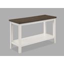 The appearance of Dakota Sofa Table In Chalk designed by Crown Mark in the transitional interior design. This chalk piece of furniture  was selected by 1StopBedrooms from Dakota Collection to add a touch of cosiness and style into your home. Sku: 3713CG-05. Material: MDF.