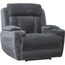 The appearance of Dalton Power Recliner In Lucky Charcoal designed by Parker House in the modern / contemporary interior design. This lucky charcoal piece of furniture was selected by 1StopBedrooms from Dalton Collection to add a touch of cosiness and style into your home. Sku: MDAL#812PH-LCH. Material: Polyester.