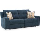 The appearance of Danum Reclining Sofa In Ink designed by Signature Design by Ashley in the modern / contemporary interior design. This ink piece of furniture was selected by 1StopBedrooms from Danum Collection to add a touch of cosiness and style into your home. Sku: 3880681. Material: Fabric.