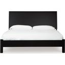 Danziar Queen Panel Bed In Black