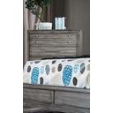 The appearance of Daphne Gray Chest designed by Furniture of America in the transitional interior design. This gray piece of furniture was selected by 1StopBedrooms from Daphne Collection to add a touch of cosiness and style into your home. Sku: CM7556C. Material: Wood.