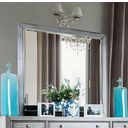 The appearance of Daphne Gray Mirror designed by Furniture of America in the transitional interior design. This gray piece of furniture was selected by 1StopBedrooms from Daphne Collection to add a touch of cosiness and style into your home. Sku: CM7556M. Material: Glass.
