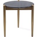 The appearance of Dario Black Marble Top End Table designed by Bellini Modern Living in the modern / contemporary interior design. This black and gold piece of furniture  was selected by 1StopBedrooms from Dario Collection to add a touch of cosiness and style into your home. Sku: Dario ET. Material: Steel.