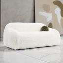 The appearance of Darwen Sofa In White designed by Furniture of America in the modern / contemporary interior design. This white piece of furniture  was selected by 1StopBedrooms from Darwen Collection to add a touch of cosiness and style into your home. Sku: FM64006WH-SF. Material: Faux Fur.