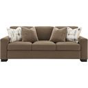 The appearance of Darya Sofa with 4 Pillows In Brown designed by ACME in the transitional interior design. This brown piece of furniture was selected by 1StopBedrooms from Darya Collection to add a touch of cosiness and style into your home. Sku: LV04530. Material: Wood.