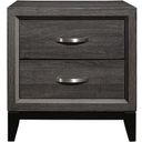 The appearance of Davi Night Stand designed by Homelegance in the transitional interior design. This brown piece of furniture was selected by 1StopBedrooms from Davi Collection to add a touch of cosiness and style into your home. Sku: 1645-4. Material: Wood.