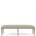 The appearance of Davie Dining Bench In Pale Oak designed by Riverside Furniture in the transitional interior design. This oak piece of furniture was selected by 1StopBedrooms from Davie Collection to add a touch of cosiness and style into your home. Sku: 91059. Material: Polyester.