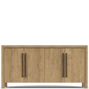 The appearance of Davie Server In Pale Oak designed by Riverside Furniture in the transitional interior design. This oak piece of furniture was selected by 1StopBedrooms from Davie Collection to add a touch of cosiness and style into your home. Sku: 91055.