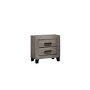 The appearance of Dean MDF Solid Wood Nightstand in Light Gray designed by Best Quality Furniture in the country / farmhouse interior design. This light gray piece of furniture was selected by 1StopBedrooms from Dean Collection to add a touch of cosiness and style into your home. Sku: B790-NS. Material: MDF.