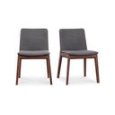 Deco Gray Dining Chair Set of 2