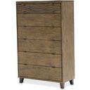 The appearance of Del Mar Sound Boardwalk 6 Drawer Chest designed by Michael Amini in the modern / contemporary interior design. This boardwalk piece of furniture was selected by 1StopBedrooms from Del Mar Sound Collection to add a touch of cosiness and style into your home. Sku: KI-DELM070-215. Material: Wood.