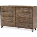 The appearance of Del Mar Sound Boardwalk Dresser designed by Michael Amini in the modern / contemporary interior design. This boardwalk piece of furniture was selected by 1StopBedrooms from Del Mar Sound Collection to add a touch of cosiness and style into your home. Sku: KI-DELM050-215. Material: Wood.
