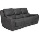 The appearance of Demetrius Power Sofa In Dark Gray designed by Furniture of America in the modern / contemporary interior design. This dark gray piece of furniture was selected by 1StopBedrooms from Demetrius Collection to add a touch of cosiness and style into your home. Sku: CM9931DG-AC;CM9931DG-LCH-PM;CM9931DG-RCH-PM. Material: Hardwood.