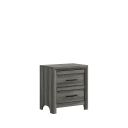 The appearance of Denver Nightstand In Gray designed by Galaxy Home Furnishings in the modern / contemporary interior design. This gray piece of furniture was selected by 1StopBedrooms from Denver Collection to add a touch of cosiness and style into your home. Sku: 601955555951. Material: Solid Wood.