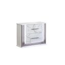 Desire Nightstand In White