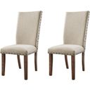 Dex Cream Upholstered Side Chair Set Of 2