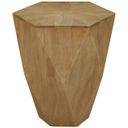 Diamante End Table In Oak