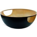 The appearance of Doma Coffee Table In Black and Gold designed by Meridian in the modern / contemporary interior design. This black and gold piece of furniture was selected by 1StopBedrooms from Doma Collection to add a touch of cosiness and style into your home. Sku: 286-CT. Material: Iron.