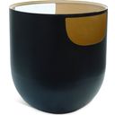 The appearance of Doma End Table In Black and Gold designed by Meridian in the modern / contemporary interior design. This black and gold piece of furniture was selected by 1StopBedrooms from Doma Collection to add a touch of cosiness and style into your home. Sku: 286-ET. Material: Iron.