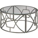 The appearance of Domaine Round Coffee Table In Taupe designed by Hammary in the modern / contemporary interior design. This taupe piece of furniture was selected by 1StopBedrooms from Domaine Collection to add a touch of cosiness and style into your home. Sku: 181-911. Material: Wood.