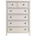 The appearance of Donahue Chest In White designed by Homelegance in the country / farmhouse interior design. This white piece of furniture was selected by 1StopBedrooms from Donahue Collection to add a touch of cosiness and style into your home. Sku: 1581-9. Material: Wood.
