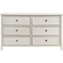 The appearance of Donahue Dresser In White designed by Homelegance in the country / farmhouse interior design. This white piece of furniture was selected by 1StopBedrooms from Donahue Collection to add a touch of cosiness and style into your home. Sku: 1581-5. Material: Wood.