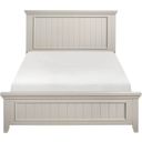 The appearance of Donahue Queen Panel Bed In White designed by Homelegance in the country / farmhouse interior design. This white piece of furniture was selected by 1StopBedrooms from Donahue Collection to add a touch of cosiness and style into your home. Sku: 1581-1;1581-3. Bed Type: Panel Bed. Material: Wood. Bed Size: Queen.