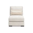 The appearance of Donelson Creek Armless Chair In Vanilla designed by Signature Design by Ashley in the modern / contemporary interior design. This vanilla piece of furniture was selected by 1StopBedrooms from Donelson Collection to add a touch of cosiness and style into your home. Sku: 4800246. Material: Fabric.