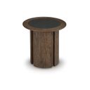 The appearance of Dontayne End Table In Warm Brown designed by Signature Design by Ashley in the modern / contemporary interior design. This warm brown piece of furniture  was selected by 1StopBedrooms from Dontayne Collection to add a touch of cosiness and style into your home. Sku: T563-6. Material: Wood.