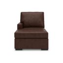 The appearance of Dorracaster Left-Arm Facing Corner Chaise In Coffee designed by Signature Design by Ashley in the modern / contemporary interior design. This coffee piece of furniture  was selected by 1StopBedrooms from Dorracaster Collection to add a touch of cosiness and style into your home. Sku: NC4850416. Material: Leather Match.