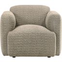 The appearance of Dorset Fabric Upholstered Round Track Arm Accent Chair In Brown designed by Coaster in the modern / contemporary interior design. This brown piece of furniture was selected by 1StopBedrooms from Dorset Collection to add a touch of cosiness and style into your home. Sku: 509816. Material: Textured.