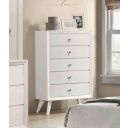 Dortmund Chest In White