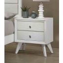 Dortmund Nightstand In White