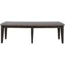 The appearance of Double Bridge Chestnut Bench designed by Liberty in the transitional interior design. This brown piece of furniture was selected by 1StopBedrooms from Double Bridge Collection to add a touch of cosiness and style into your home. Sku: 152-C9001B. Material: Fabric.