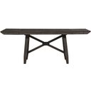 The appearance of Double Bridge Gathering Table Set In Dark Chestnut designed by Liberty in the rustic / southwestern interior design. This dark chestnut piece of furniture was selected by 1StopBedrooms from Double Bridge Collection to add a touch of cosiness and style into your home. Sku: 152-GT3696T;152-GT3696P. Table Top Shape: Rectangular. Material: Solid Rubberwood.