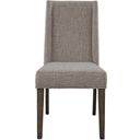 The appearance of Double Bridge Dark Chestnut Upholstered Side Chair Set of 2 designed by Liberty in the transitional interior design. This brown piece of furniture was selected by 1StopBedrooms from Double Bridge Collection to add a touch of cosiness and style into your home. Sku: 152-C6501S. Material: Fabric.