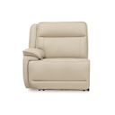 The appearance of Double Deal Left-Arm Facing Power Recliner In Almond designed by Signature Design by Ashley in the modern / contemporary interior design. This almond piece of furniture was selected by 1StopBedrooms from Double Deal Collection to add a touch of cosiness and style into your home. Sku: U1300158. Material: Leather Match.