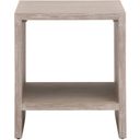 The appearance of Traditions Dovetail End Table In Natural Gray Acacia designed by Essentials For Living in the transitional interior design. This natural gray acacia piece of furniture was selected by 1StopBedrooms from Traditions Collection to add a touch of cosiness and style into your home. Sku: 6043.NG. Material: MDF.