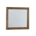 The appearance of Dovetail Landscape Mirror In Natural designed by Vaughan Bassett in the transitional interior design. This natural piece of furniture  was selected by 1StopBedrooms from Dovetail Collection to add a touch of cosiness and style into your home. Sku: 752-446. Material: Wood.