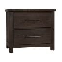 The appearance of Dovetail Nightstand In Java designed by Vaughan Bassett in the transitional interior design. This java piece of furniture was selected by 1StopBedrooms from Dovetail Collection to add a touch of cosiness and style into your home. Sku: 750-227. Material: Wood.
