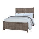 The appearance of Dovetail Queen Board and Batten Bed In Mystic Grey designed by Vaughan Bassett in the transitional interior design. This mystic grey piece of furniture was selected by 1StopBedrooms from Dovetail Collection to add a touch of cosiness and style into your home. Sku: 751-559;751-955;751-922. Bed Type: Panel Bed. Material: Wood. Bed Size: Queen.