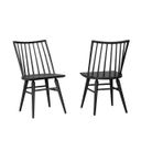 Dovetail Spindle Side Chair In Aged Grey