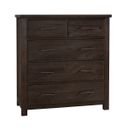 The appearance of Dovetail Standing Dresser In Java designed by Vaughan Bassett in the transitional interior design. This java piece of furniture was selected by 1StopBedrooms from Dovetail Collection to add a touch of cosiness and style into your home. Sku: 750-004. Material: Wood.