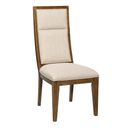 The appearance of Abode Doyle Side Chair Set of 2 In Warm Brunette designed by Kincaid in the transitional interior design. This warm brunette piece of furniture was selected by 1StopBedrooms from Abode Collection to add a touch of cosiness and style into your home. Sku: 269-636. Material: Solid Wood.