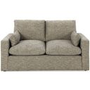 The appearance of Dramatic Loveseat In Granite designed by Signature Design by Ashley in the modern / contemporary interior design. This granite piece of furniture was selected by 1StopBedrooms from Dramatic Collection to add a touch of cosiness and style into your home. Sku: 1170235. Material: Fabric.