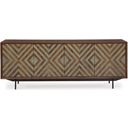 The appearance of Dreggan Accent Cabinet In Gold Brown designed by Signature Design by Ashley in the transitional interior design. This gold brown piece of furniture was selected by 1StopBedrooms from Dreggan Collection to add a touch of cosiness and style into your home. Sku: A4000577. Material: Wood.