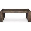 The appearance of Dreggan Coffee Table In Brown designed by Signature Design by Ashley in the transitional interior design. This brown piece of furniture was selected by 1StopBedrooms from Dreggan Collection to add a touch of cosiness and style into your home. Sku: T567-1. Material: Wood.