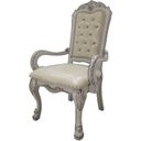 Dresden Arm Chair Set of 2 In Bone White